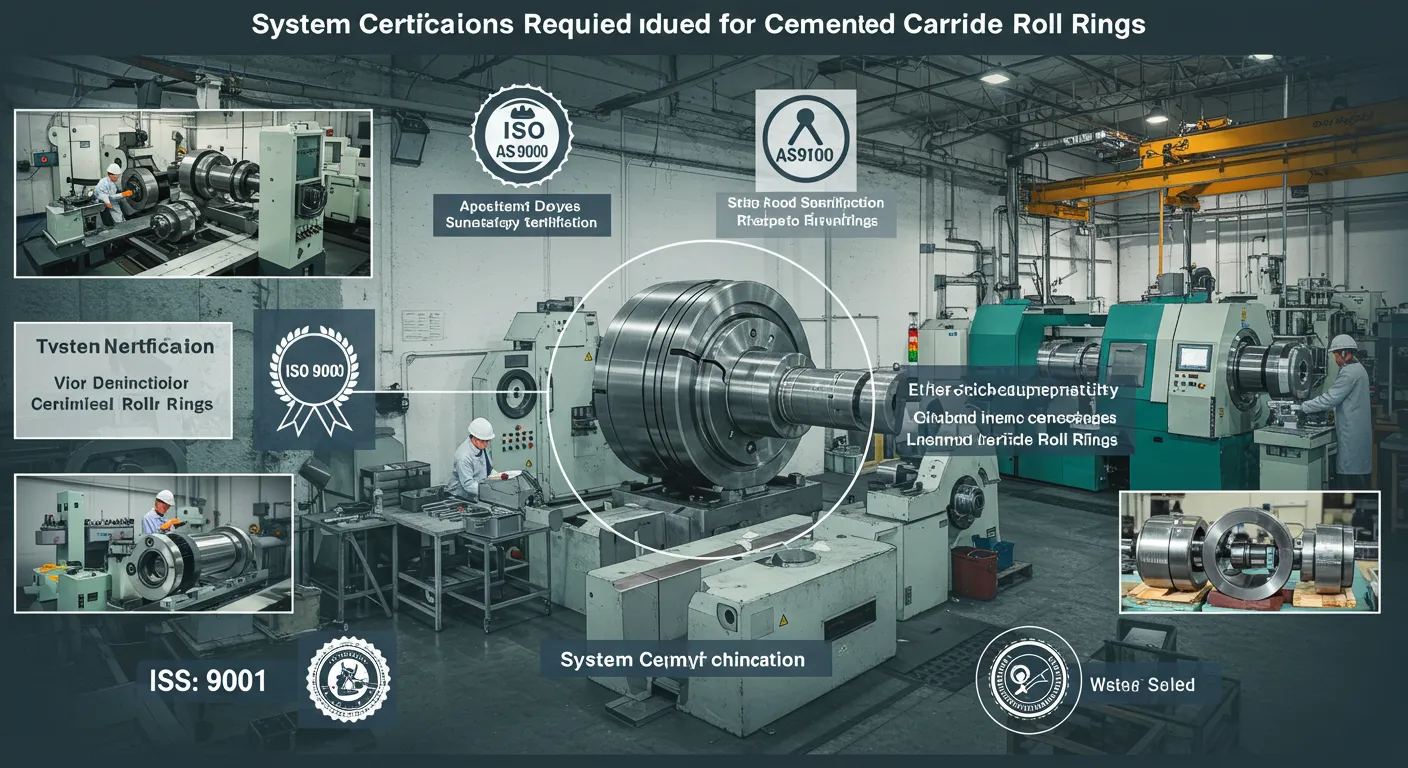 What Are the System Certifications Required for Cemented Carbide Roll Rings?